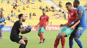 من مباراة المغرب رواندا 