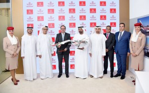 توقيع اتفاقية بين لارام والخطوط الإماراتية