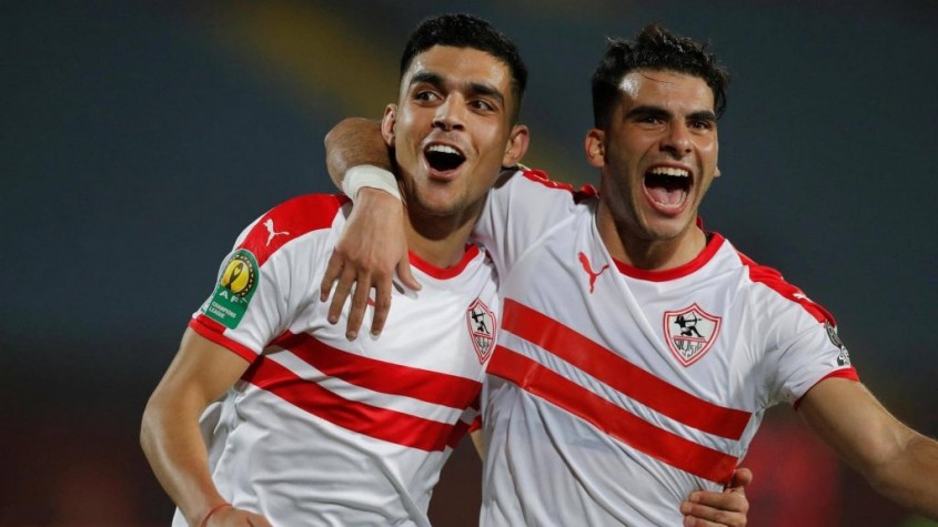 أشرف بنشرقي بقميص نادي الزمالك